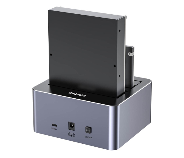 Unitek Stacja klonująca dyski 2 x SATA 2,5"/3,5" USB-C 10Gbps - 385720 - zdjęcie 3